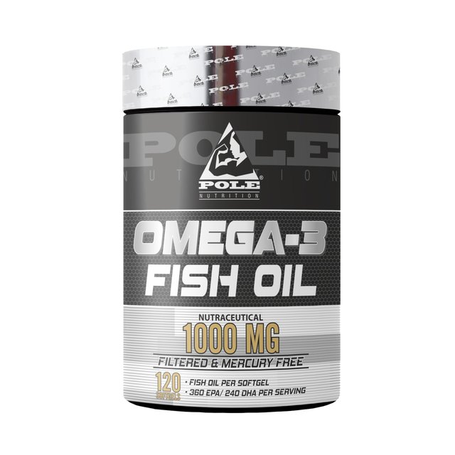 Pole Nutrition Omega-3 Fish Oil 1000 mg 120 softgels