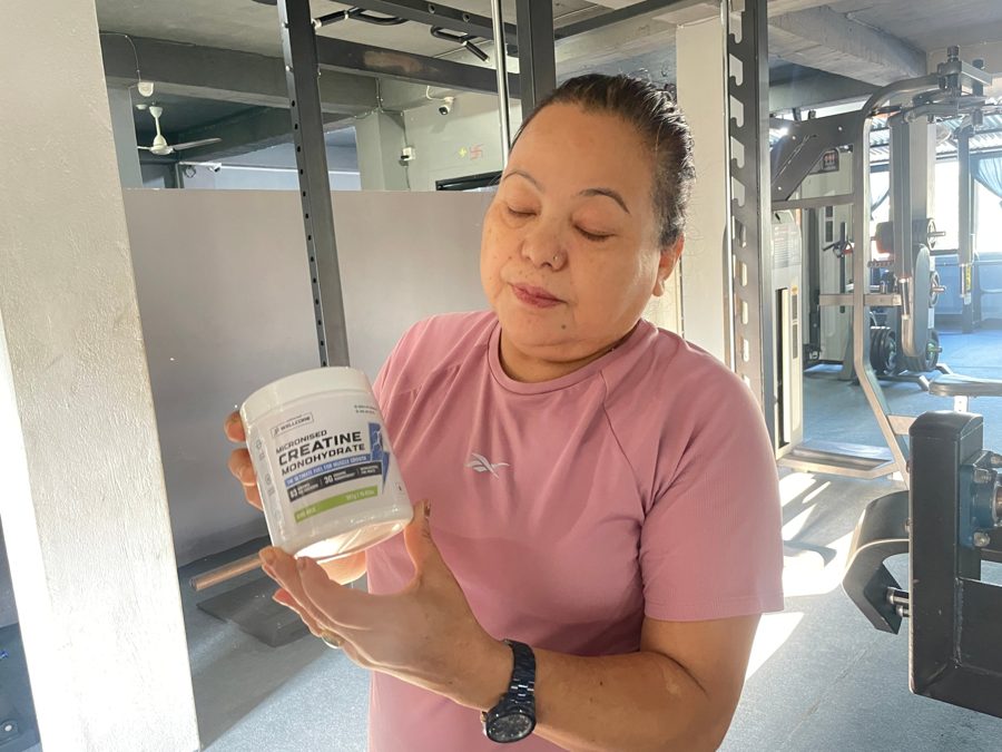 Devi Ghising with Wellcore Micronised Creatine